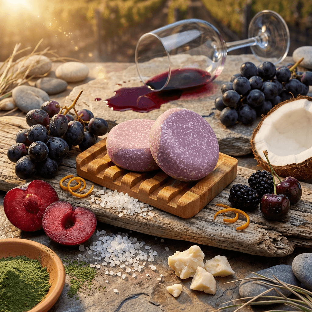 Jasmine's Juicy Merlot Sea Salt Scrub